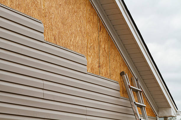 Professional Siding Inspection technician working in Holbrook, PA
